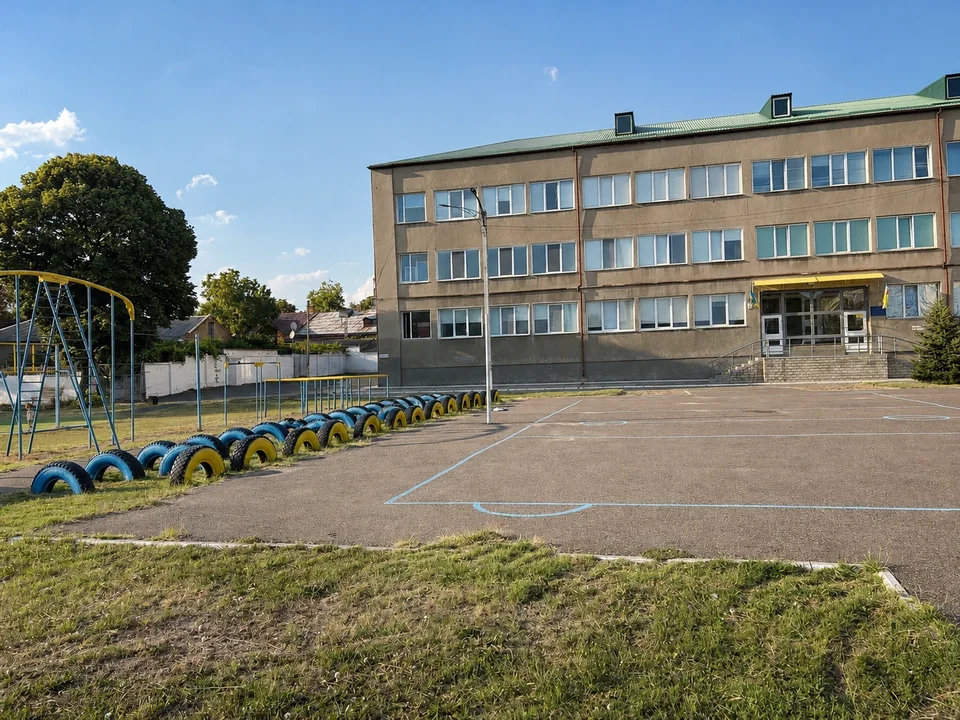 Подвір’я Ізмаїльського ліцею №1